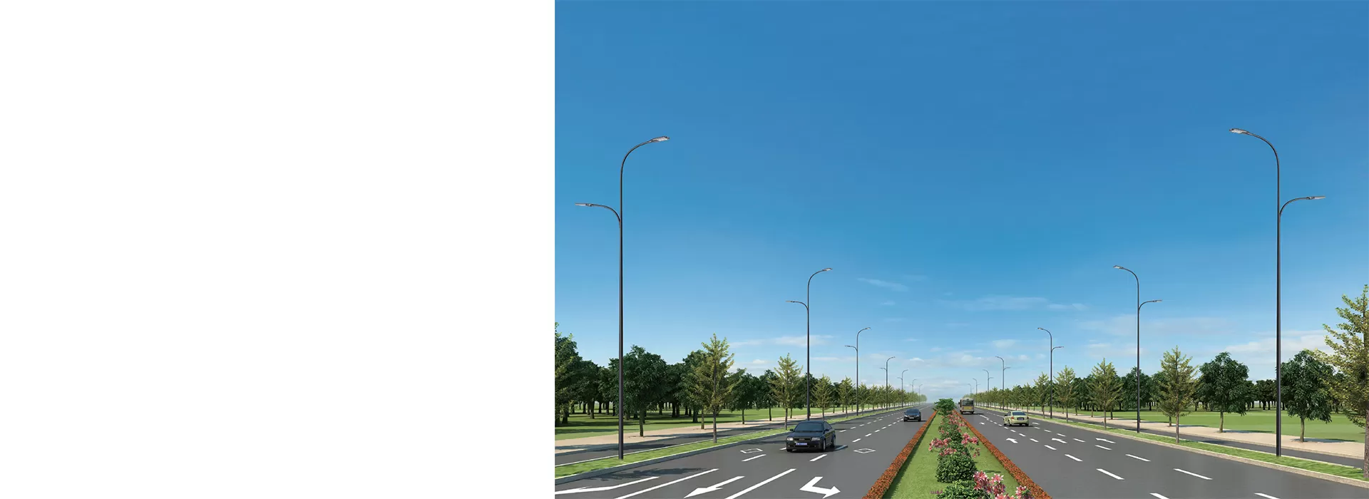Lampadaire LED AC