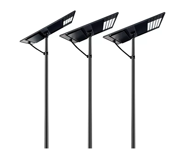 BRETT Lampadaire Solaire Tout-en-un
