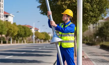 Comment installer des lampadaires solaires tout seul ?