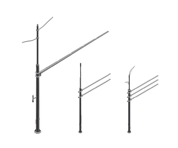 Mât de lampadaire solaire Inbrit à vendre