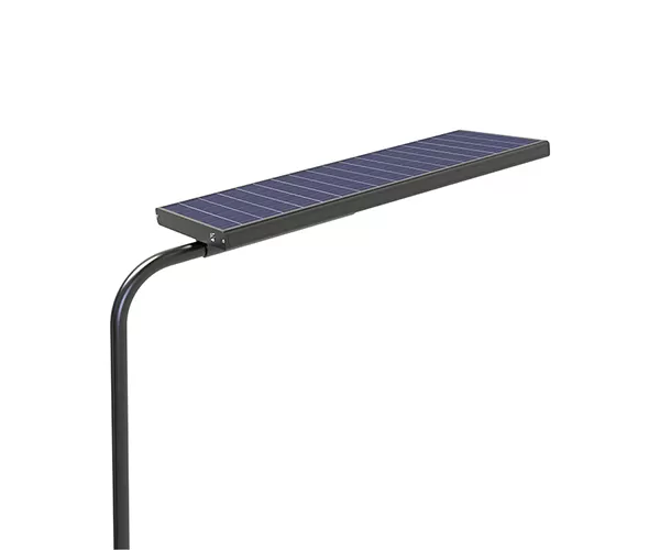 lampadaire solaire tout-en-un plat