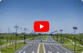 Lampadaires solaires spéciaux tout-en-deux